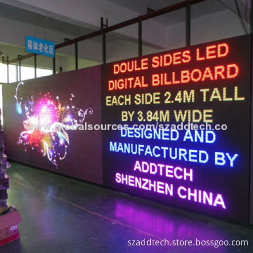 P10mm Outdoor LED Display for USA Market, 160 x 160mm Module Size